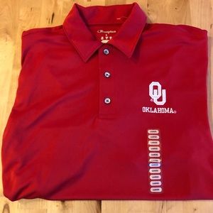 Oklahoma Sooners Polo, Size L, New